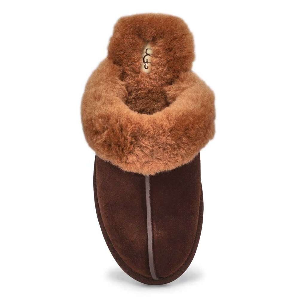 UGG Scuffette II Burnt Cedar Slippers - Picture 2 of 3